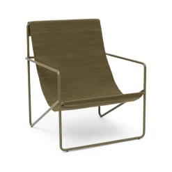 Sillón Desert, Olive, base olive*Ferm Living Outlet
