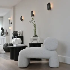 Sillón Foku Chair, Bouclé*101 Copenhagen Hot