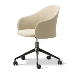 Sillón Gomo Armchair con base giratoria 5 patas, Mylla 221-pedernal*Fredericia Furniture Best