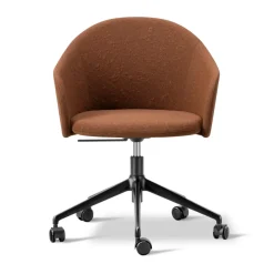 Sillón Gomo Armchair con base giratoria 5 patas, Myr 362-negro*Fredericia Furniture Hot