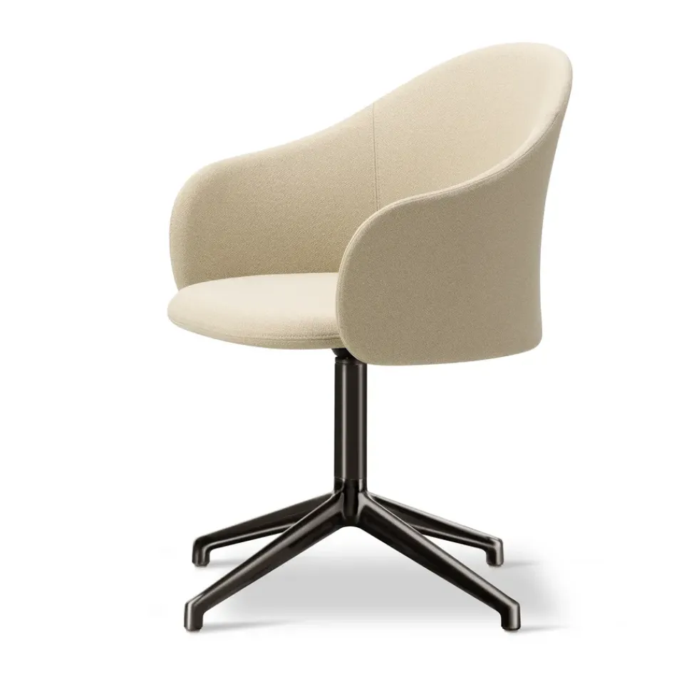Sillón Gomo Armchair con base giratoria 4 patas, Mylla 221-pedernal*Fredericia Furniture Online