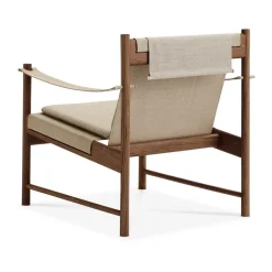 Sillón HB, Roble aceitado ahumado-lona natural*Brdr. Krüger Discount