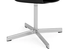 Sillón Layout Armchair 231 silla de oficina, Black-aluminio pulido 4 star swivel base*HAY Hot