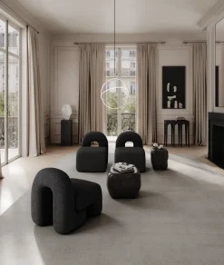 Sillón lounge Daiku, Deep taupe*101 Copenhagen Hot