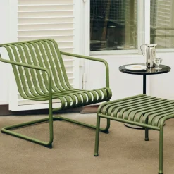 Sillón lounge Palissade Cantilever Low , Oliva*HAY