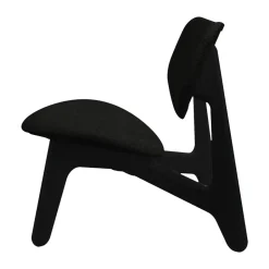Sillón lounge Slab con asiento tapizado, Roble natural cepillado-Hallingdal 0180 CMHR*Tom Dixon Clearance