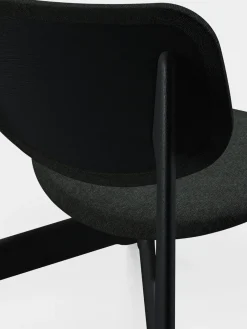 Sillón lounge Slab con asiento tapizado, Roble natural cepillado-Hallingdal 0180 CMHR*Tom Dixon Clearance