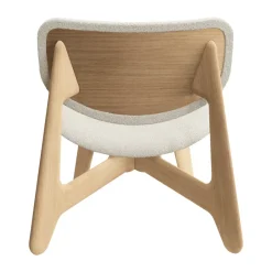 Sillón lounge Slab con asiento tapizado, Roble natural cepillado-Elle 0200 CMHR Natural*Tom Dixon Sale