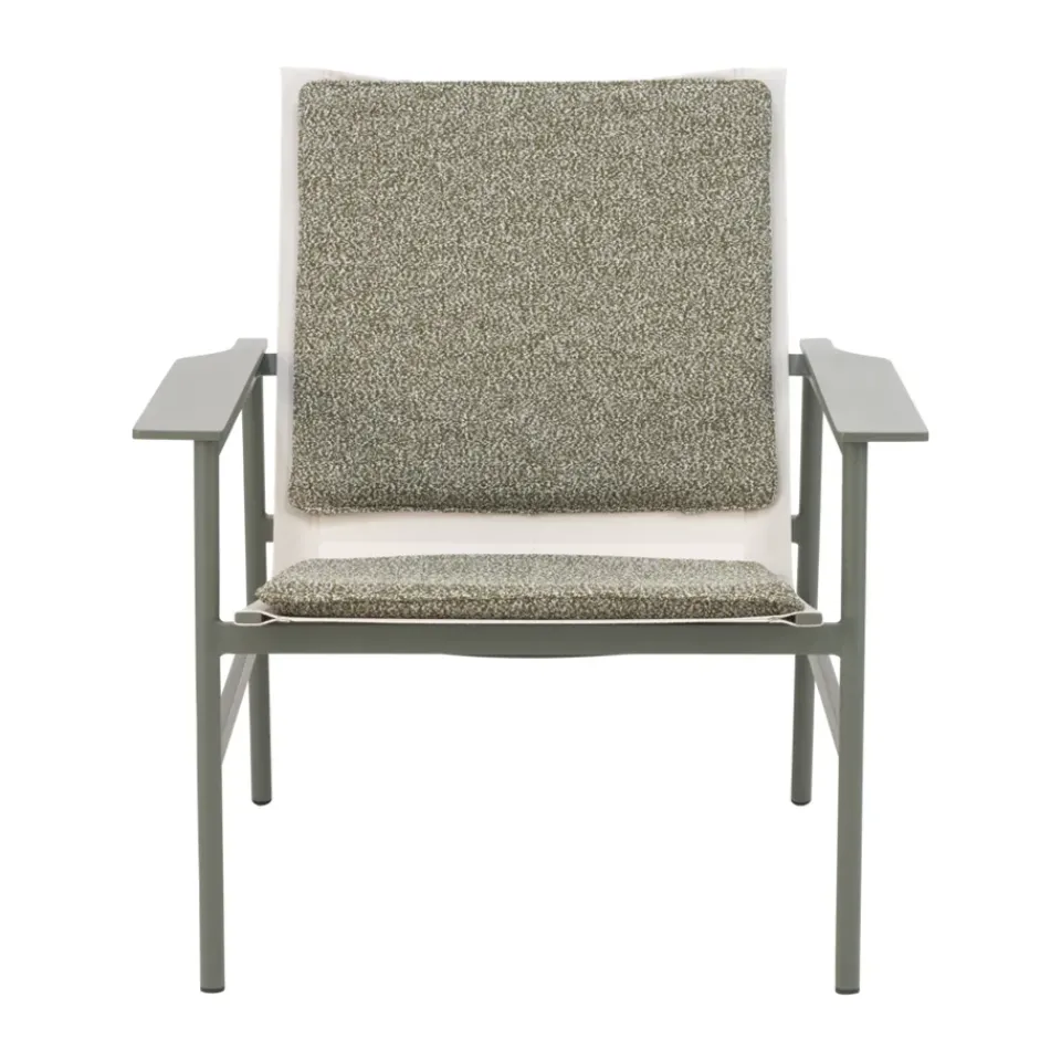 Sillón lounge Soro, Nordic green-teddy*Brafab Clearance