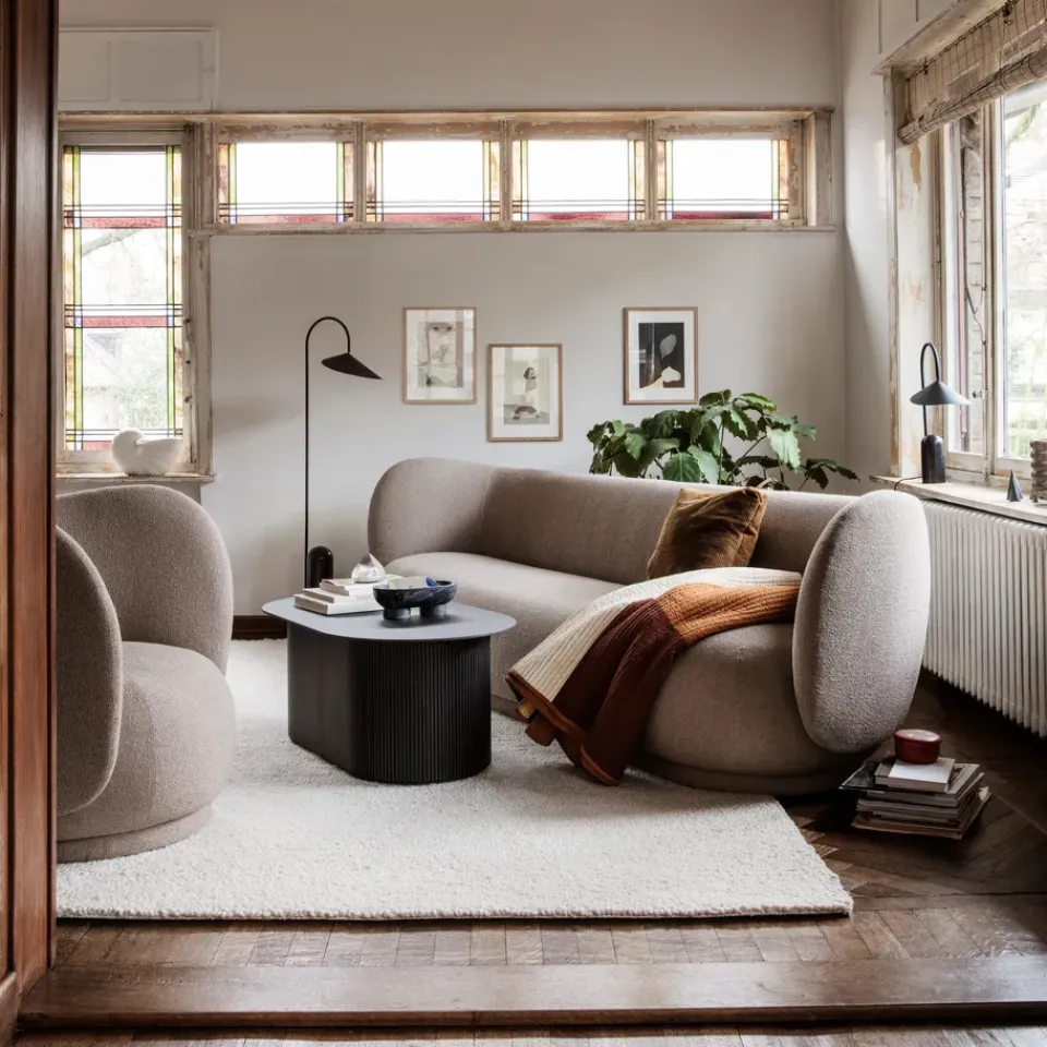 Sillón Rico boucle, Sand*Ferm Living New