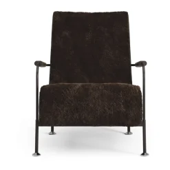 Sillón Serpentine, Piel de oveja Espresso- oscuro*Swedese Discount