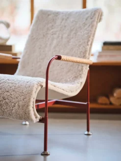 Sillón Serpentine, Piel de oveja Espresso- oscuro*Swedese Discount