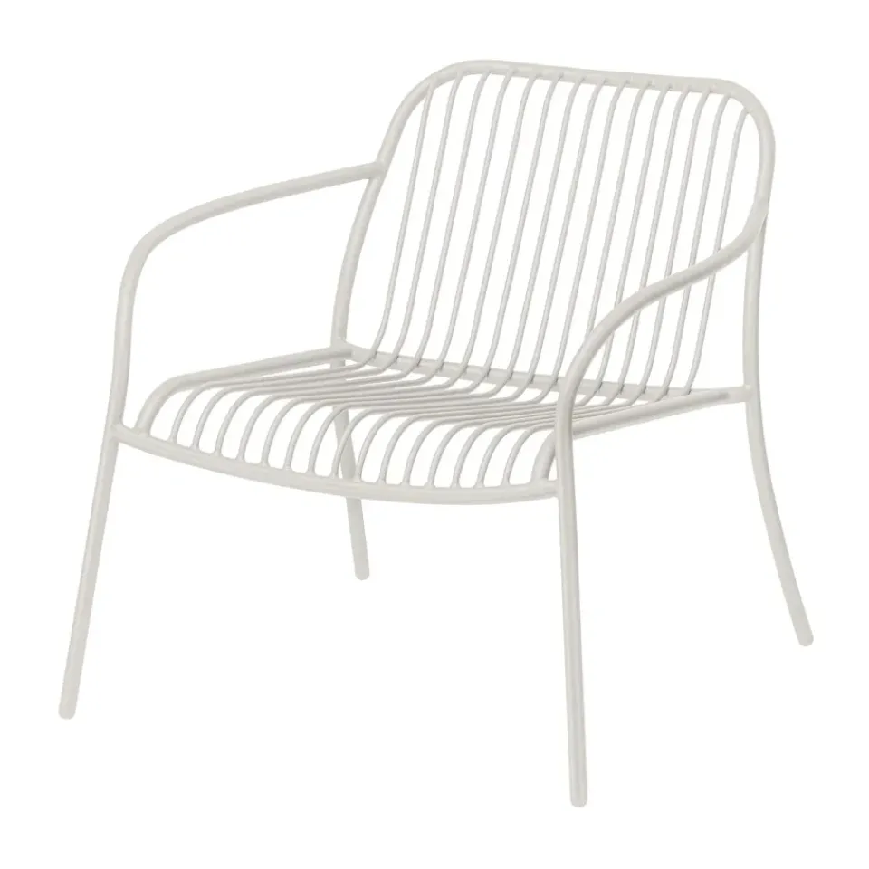 Sillón YUA WIRE lounge Chair, Silk grey*Blomus Online