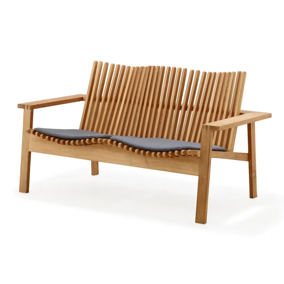 Sofá Amaze 2 plazas, Teak*Cane-line Discount