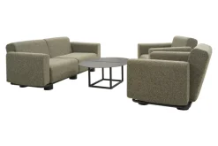 Sofá Bolster, Antracita-teddy verde, 2,5 plazas*Brafab Sale