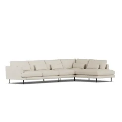 Sofá Bredhult, Jump 1956-acero negro, 4 plazas B1*1898 Hot