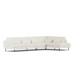 Sofá Bredhult, Jump Off White 1954-acero negro, 4 plazas B1*1898 Online