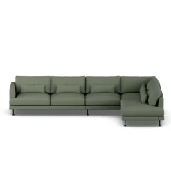 Sofá Bredhult, Same Forest 6677-acero negro, 4 plazas B1*1898 Outlet