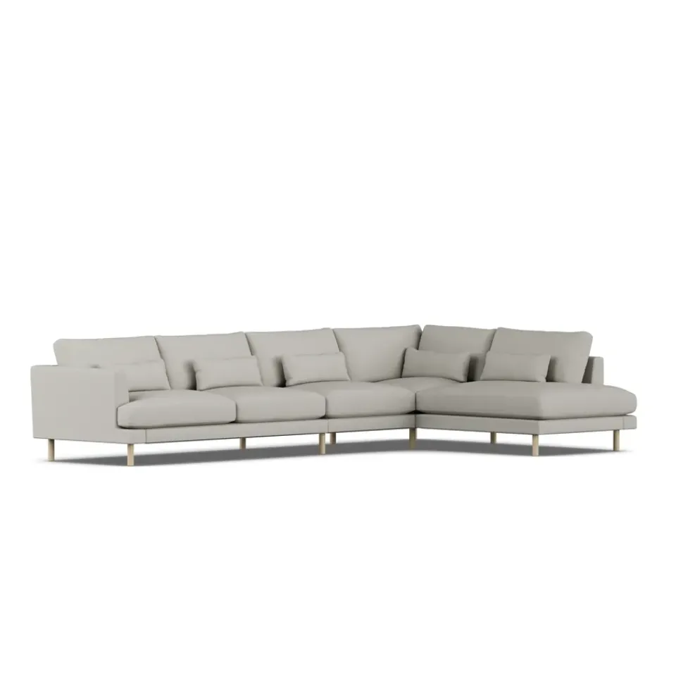 Sofá Bredhult, Same Grey 6673-roble blanco aceitado, 4 plazas B1*1898 Discount