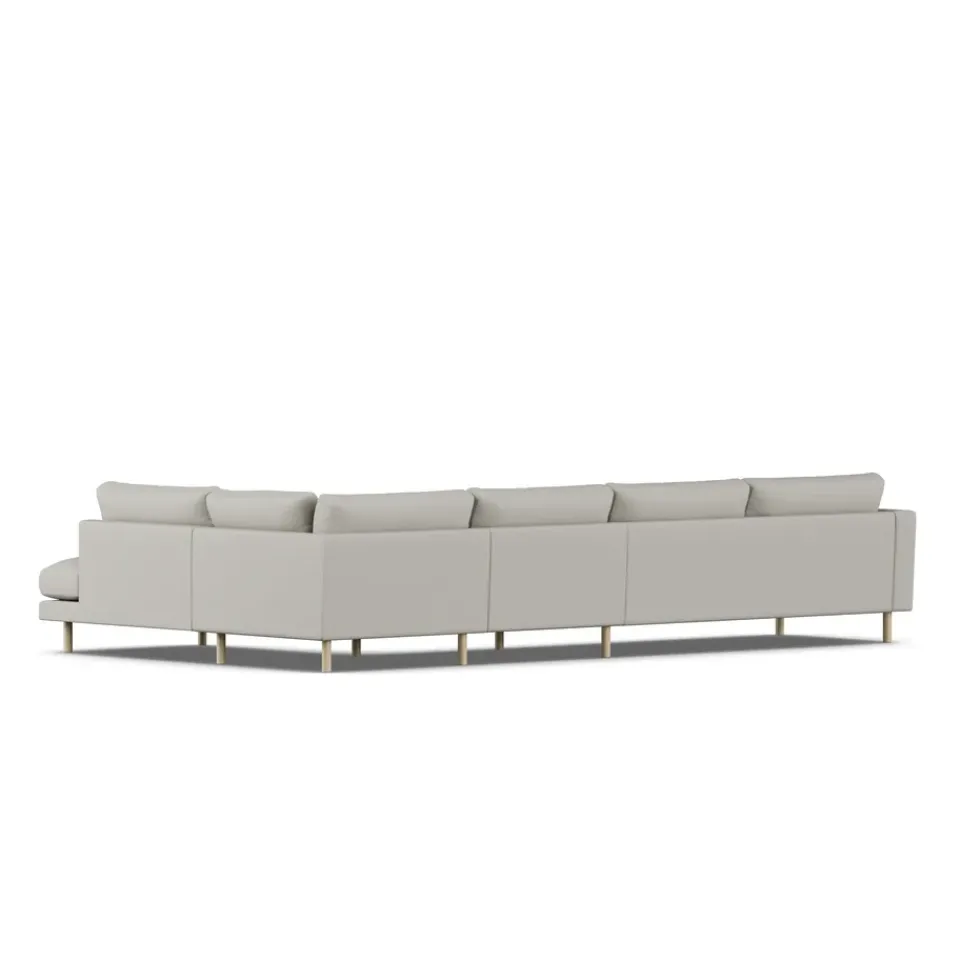 Sofá Bredhult, Same Grey 6673-roble blanco aceitado, 4 plazas B1*1898 Discount