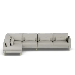 Sofá Bredhult, Same Grey 6673-roble blanco aceitado, 4 plazas B2*1898 Discount