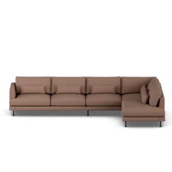 Sofá Bredhult, Same Rust 6675-acero negro, 4 plazas B1*1898