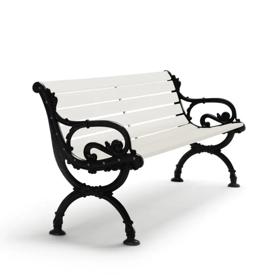 Sofá Byarum, Pino lacado en , soporte negro, 155 cm*Byarums bruk Hot