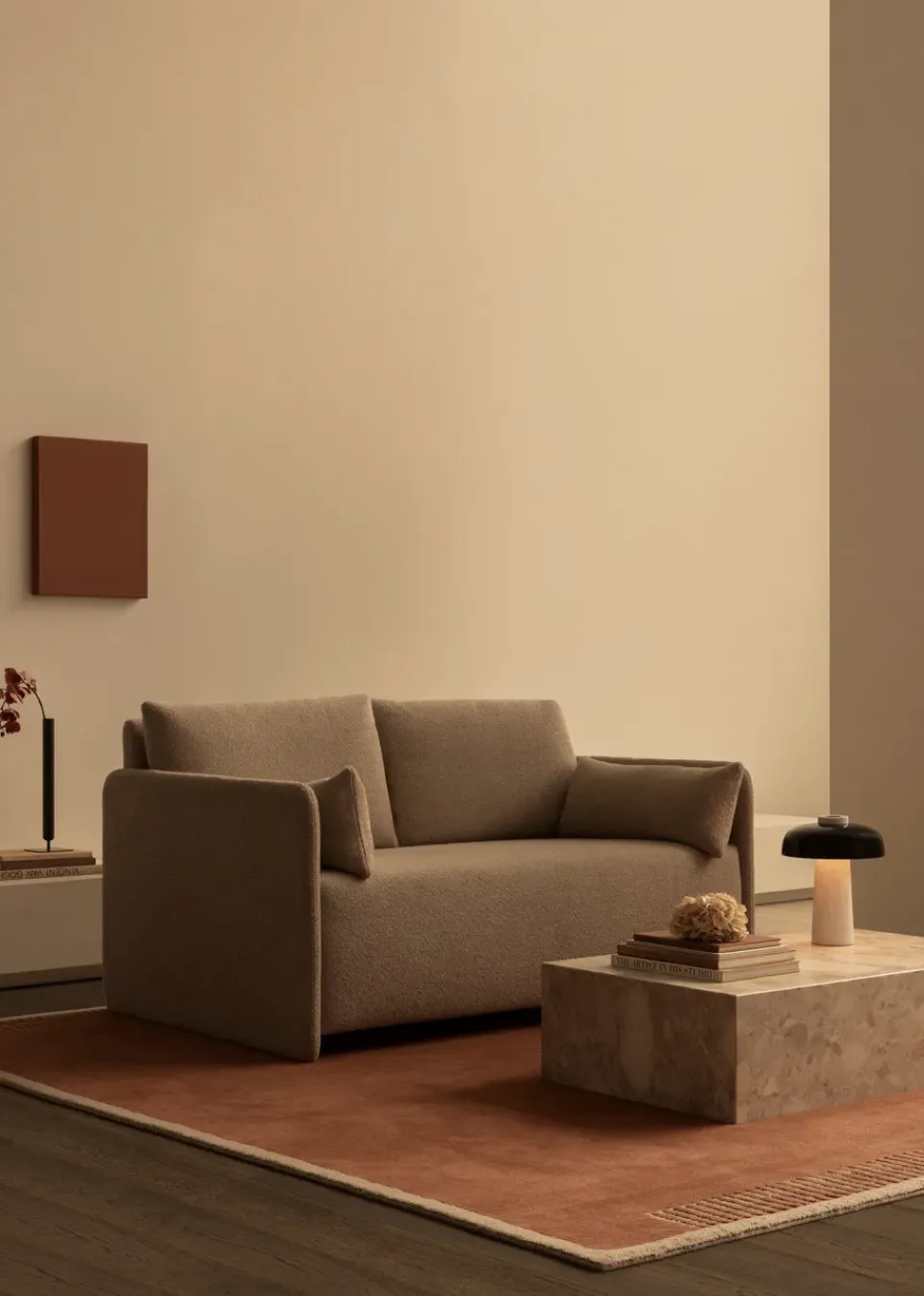 Sofá cama Offset 2 plazas, Baru 0200 White*Audo Copenhagen Sale