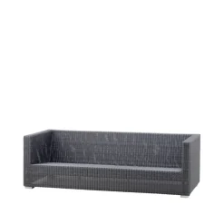 Sofá Chester, 3 plazas graphite*Cane-line Clearance