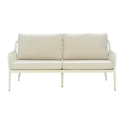 Sofá Coleville, Pearl white-dot beige, 3 plazas*Brafab New