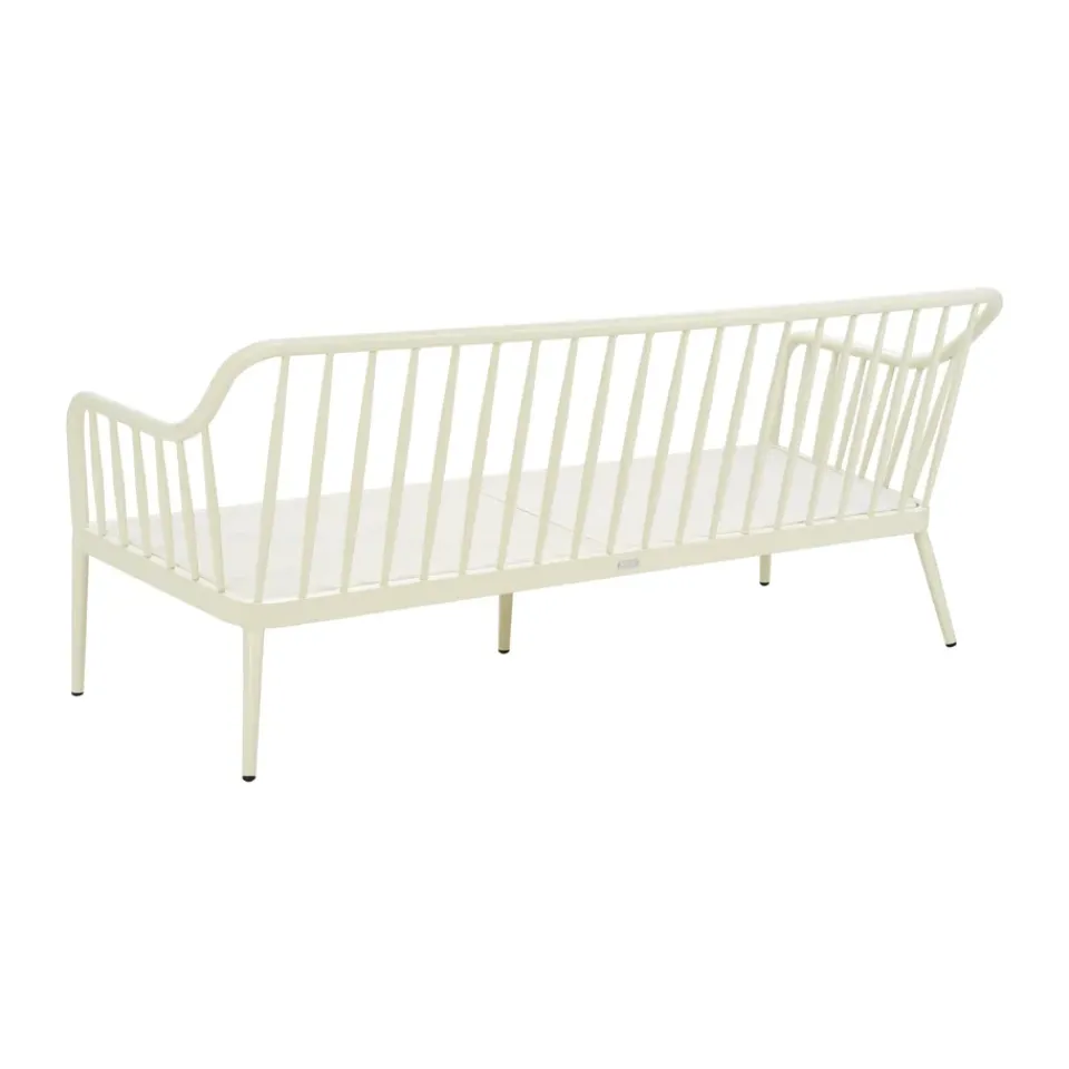 Sofá Coleville, Pearl white-dot beige, 3 plazas*Brafab New