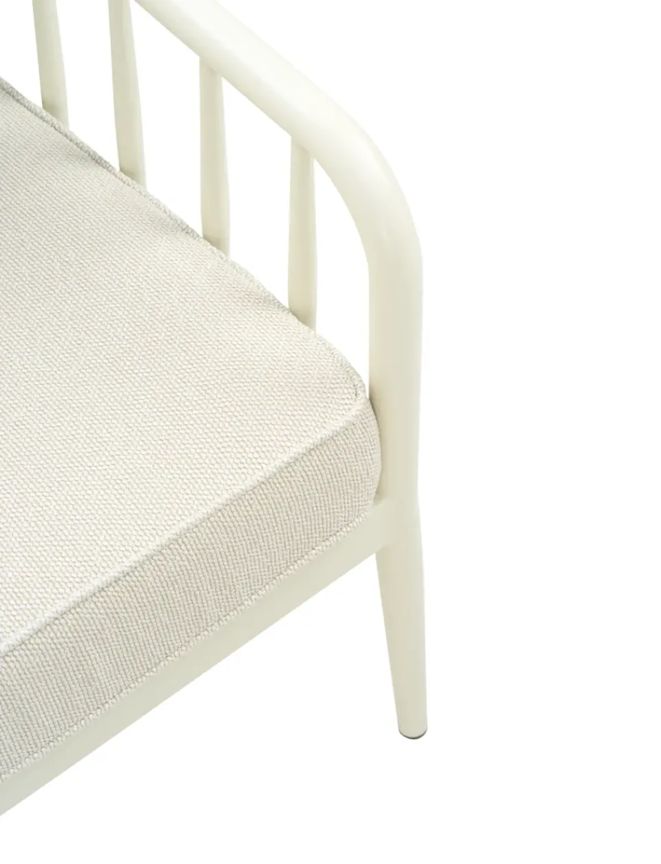 Sofá Coleville, Pearl white-dot beige, 3 plazas*Brafab New
