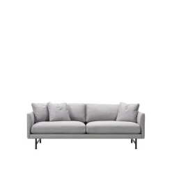 Sofá de 2 plazas Calmo 5622, Sunniva 242 - acero negro*Fredericia Furniture Discount