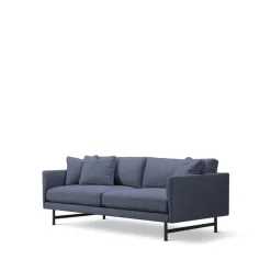 Sofá de 2 plazas Calmo 5622, Sunniva 783 - acero negro*Fredericia Furniture Online