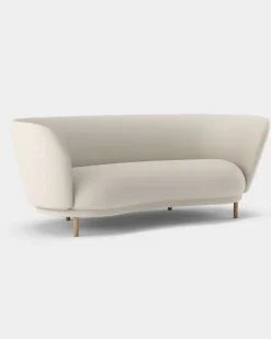 Sofá de 2 plazas Dandy, Roble-Geneva Shingle - 2854/120*Massproductions Clearance