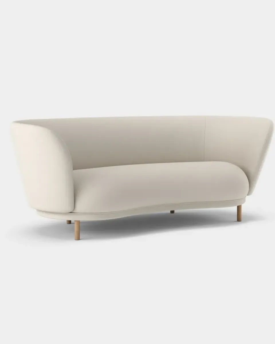 Sofá de 2 plazas Dandy, Roble-Geneva Shingle - 2854/120*Massproductions Clearance