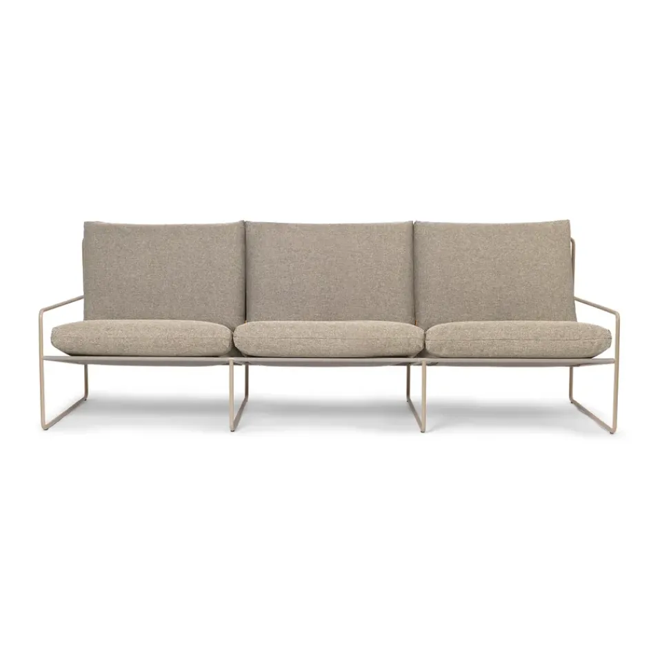 Sofá de 3 plazas Desert, Cashmere-Dark sand*Ferm Living Online