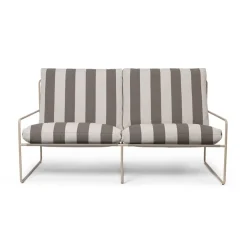 Sofá de 2 plazas Desert, Cash stripe-chocolate*Ferm Living New