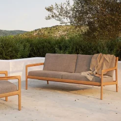 Sofá de 2 plazas Jack outdoor teak, Mocha*Ethnicraft Sale