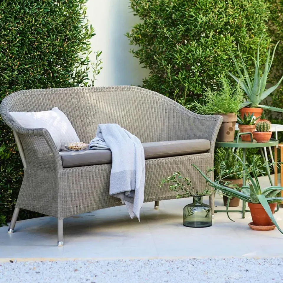 Sofá de 2 plazas Lansing weave, Natural*Cane-line Discount
