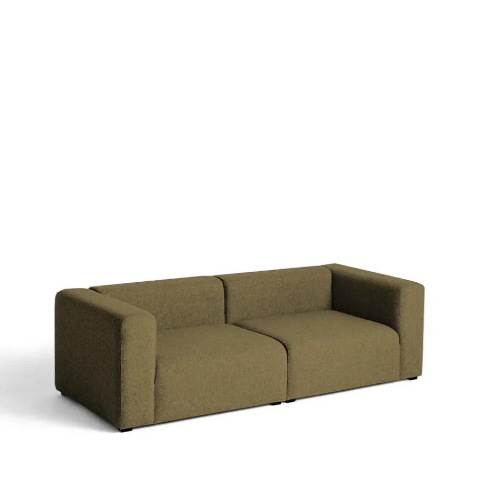 Sofá de 2,5 plazas Mags, tejido Hallingdal 65 224 brown*HAY Outlet