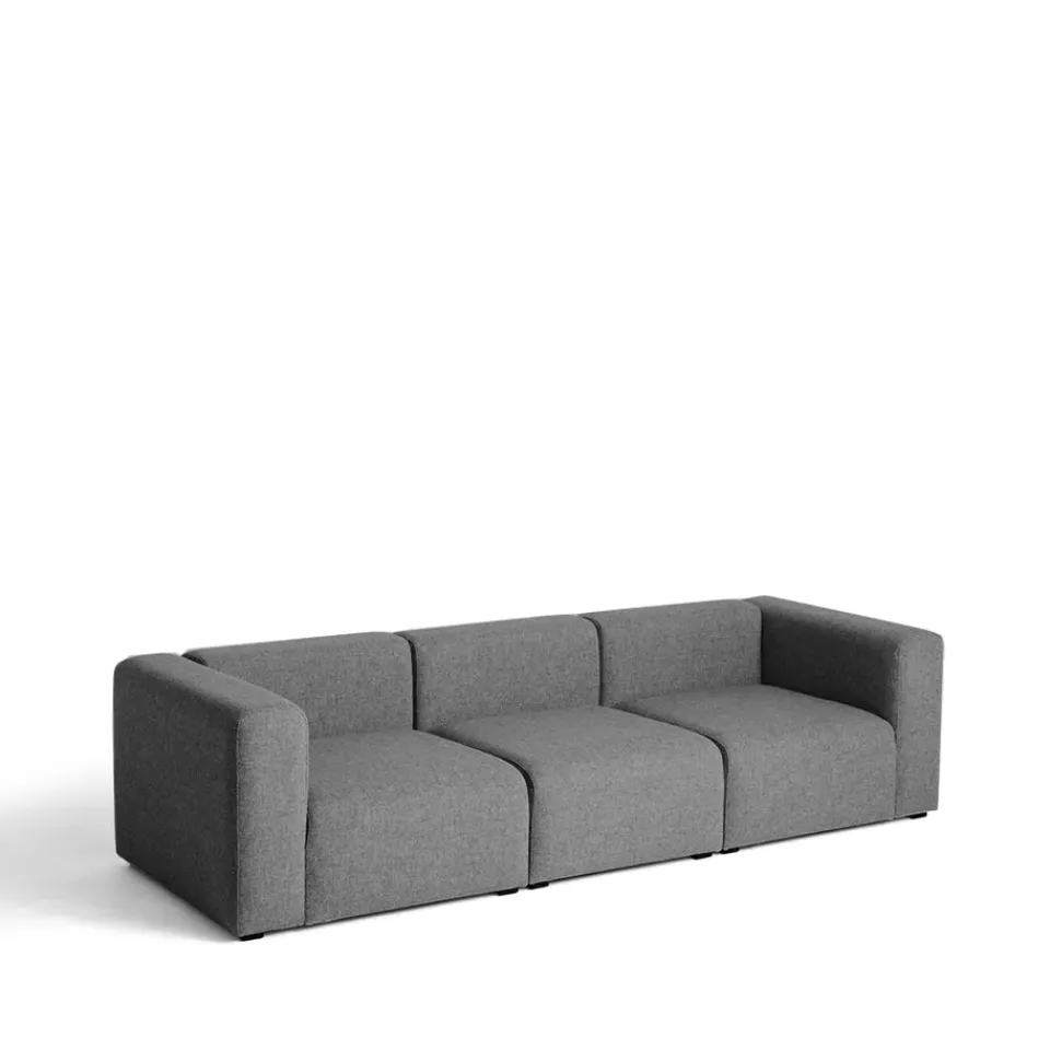 Sofá de 3 plazas Mags, tejido Hallingdal 65 153 grey*HAY Sale