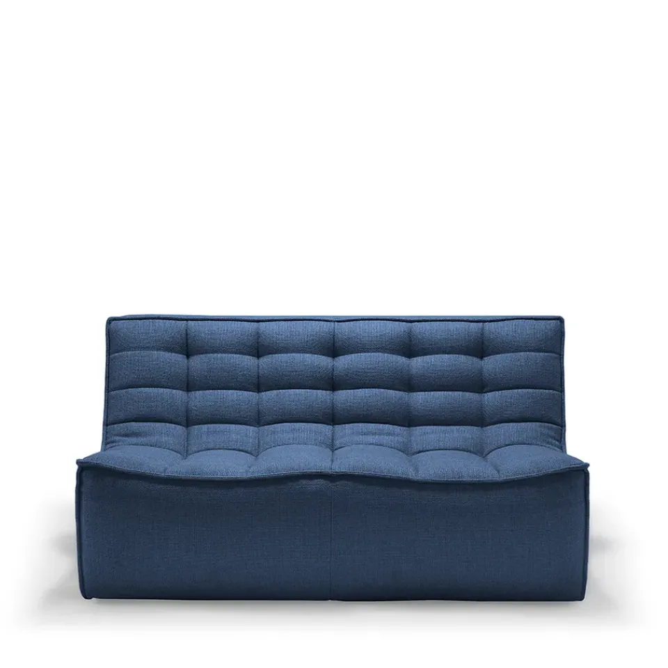 Sofá de 2 plazas N701, Tela blue*Ethnicraft Hot