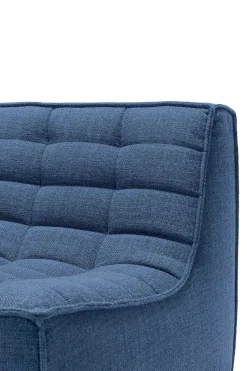Sofá de 2 plazas N701, Tela blue*Ethnicraft Hot