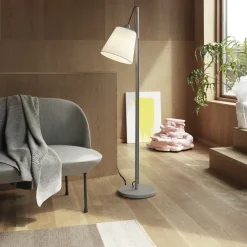 Sofá de 2 plazas Oslo, Steelcut 160-light grey*Muuto