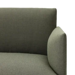Sofá de 2 plazas Outline, Refine leather black-Black*Muuto Sale