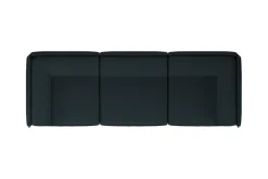 Sofá de 3 plazas Palo Block con reposabrazos Low 295 cm, Pine*Hem Hot