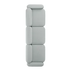 Sofá de 3 plazas Patch, Linara 253 Swedish Grey*Massproductions Hot