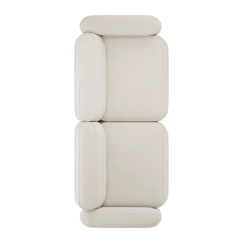 Sofá de 2,5 plazas Patch, Linara 05 Porridge*Massproductions Discount