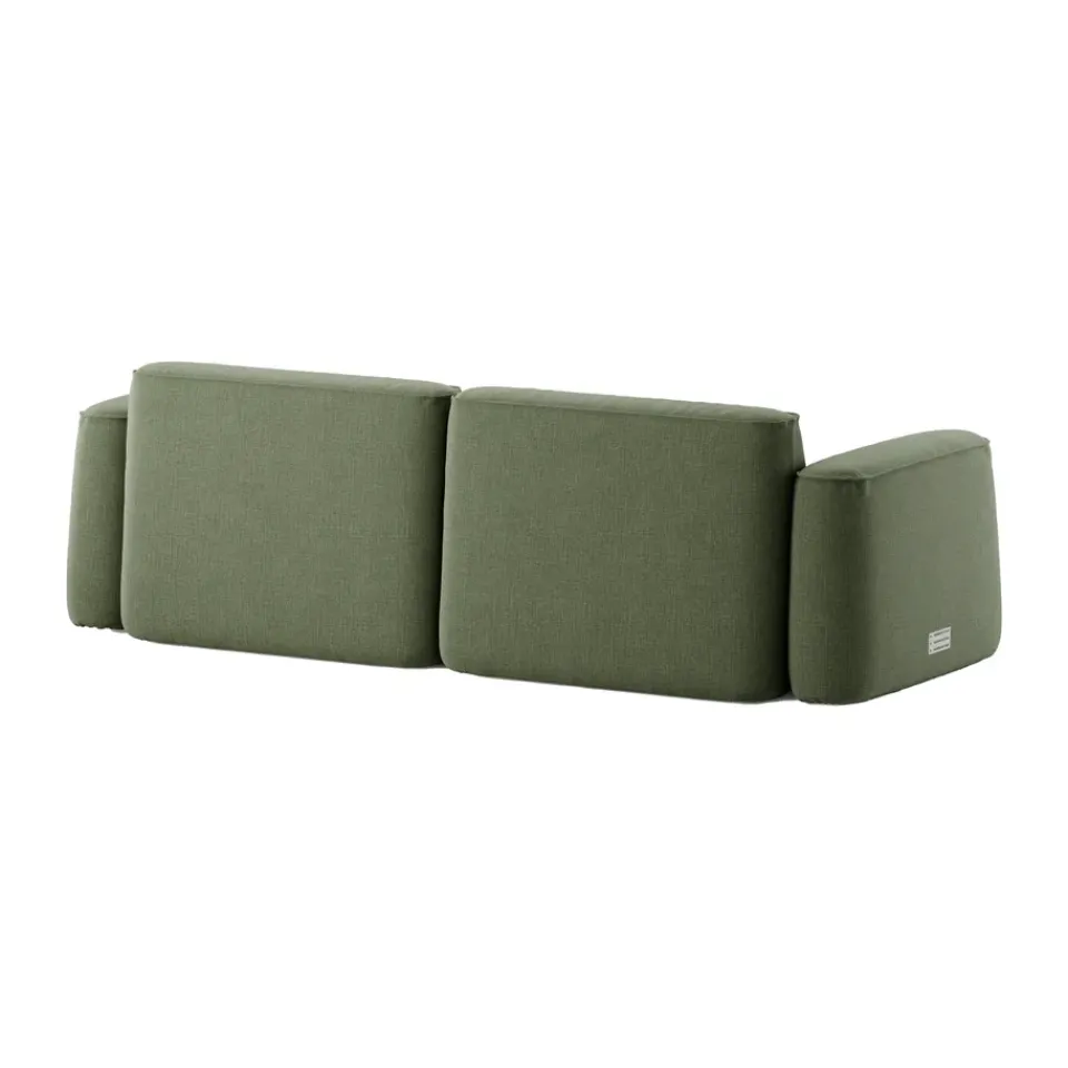 Sofá de 2,5 plazas Patch, Linara 100 Tarragon*Massproductions Discount
